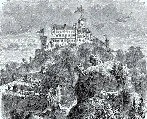 The Wartburg in Thuringia in 1876