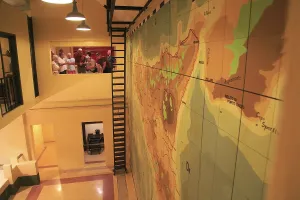 Wartime map planning invasion of Sicily