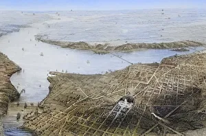 Washington DC and its surroundings at the time of the Civil War