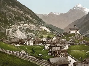 Wassen, and Middle Maienreuss Bridge, St