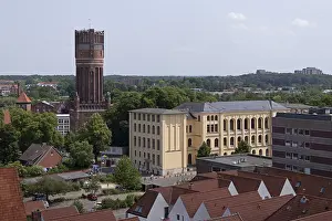 Wasserturm, Oberschule am Wasserturm