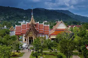 Wat Chalong most important buddist temple in Phuket