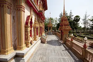 Wat Chalong temple, the largest and most prominent of the 29 Buddhist temples on the island of Phuket