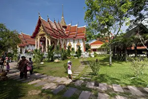 Wat Chalong temple, the largest and most prominent of the 29 Buddhist temples on the island of Phuket
