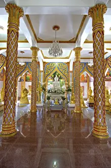 Wat chalong temple in phuket, thailand