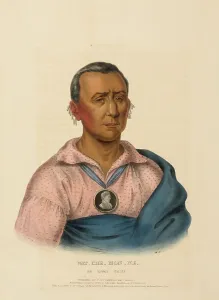 Wat-Che-Mon-Ne, An Ioway Chief (1838)