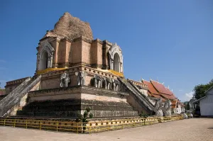 Wat Chedi Luang translates literally from the Thai as Monastery of the Great Stupa