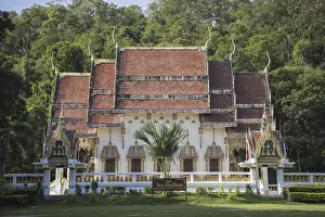 The Wat Khao Noi in the Province of Sa Kaeo in Thailand