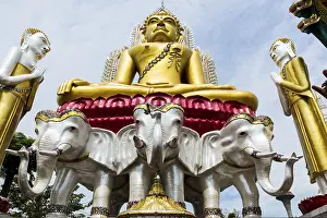 Wat Khun Chan, Thonburi, Bangkok, Thailand, Asia