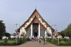 Wat Mongkol Borpith Temple, Ayutthaya, Thailand
