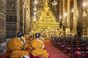 Wat Pho temple in Bangkok near the Grand Palace