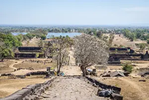 Wat Phou temple in Southern Laos