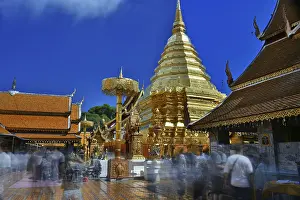Wat Phra That Doi Suthep, a Buddhist temple in Chiang Mai Province