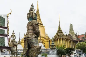 Wat Phra Kaeo temple, old royal palace