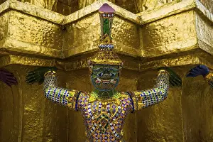 Wat Phra Kaeo temple, old royal palace