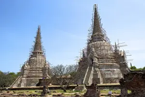 Wat Phra Si Sanphet, Ayutthaya, Thailand, Asia