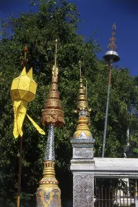 Wat Saen Fang was originally constructed in the 14th century