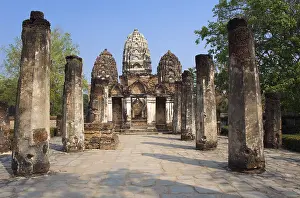 Wat Si Sawai, temple, Sukhothai, Thailand, Asia