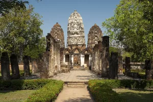 Wat Sri Sawai temple, Sukhothai Historical Park