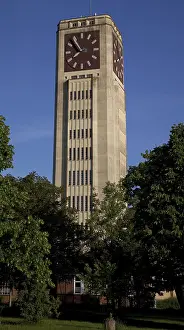 Water tower of the former SINGER sewing machine factory