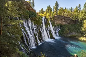 Waterfall, long-term image, McArthur-Burney Falls Memorial State Park