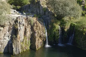 Waterfall near Poco da Broca, Poco da Broca
