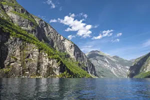 Waterfall Seven Sisters, Geirangerfjord