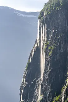 Waterfall Seven Sisters, Geirangerfjord
