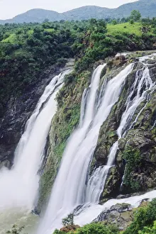 Waterfall at Sivasamudram, Karnataka, India