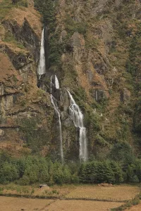 Waterfall in Tal, Annapurna Conservation Area