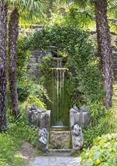Waterfall, Villa Monastero, Varenna
