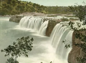 Waterfalls on the Tugela River near Colenso