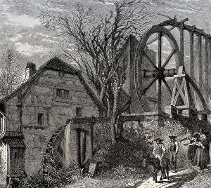Watermill at Mitschdorf, Bas-Rhin department