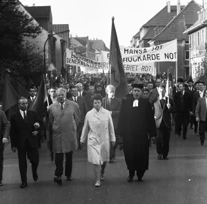 A wave of outrage swept the Ruhr area when the Hansa mine was closed