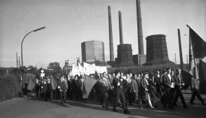 A wave of outrage swept the Ruhr area when the Hansa mine was closed