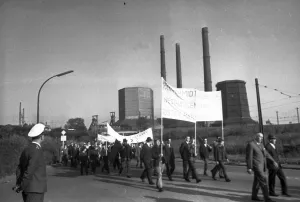 A wave of outrage swept the Ruhr area when the Hansa mine was closed