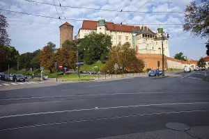 Wawel Royal Castle in Krakow, Poland