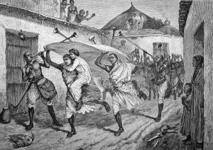 A wedding in Abyssinia, Ethiopia