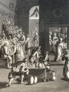 The wedding in Cana of Galilee