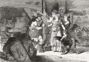 Wedding, early middle ages