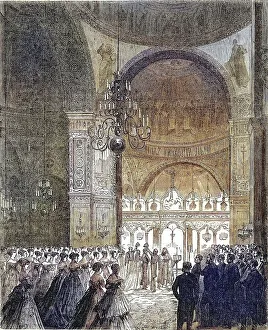 Wedding of Prince Achille Murat (1847-1895)
