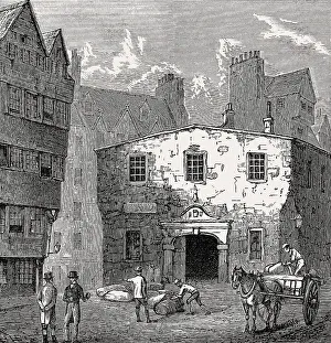The Weigh House, Edinburgh, Scotland, 19th century