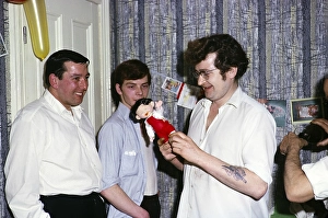 Weihnachts- oder Neujahrsfest im Kreise der Familie und Freunde, 1965-1966