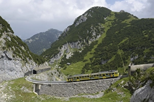 Wendelstein (1838 m), rack railway to the summit