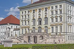 West facade with Hermes figure
