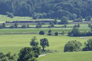 Westfrankenbahn on the way to the Wackershofen stop