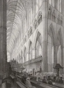 Westminster Abbey, London, England, 19th century