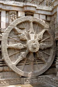 Wheel of Konarak Sun temple, Konarak