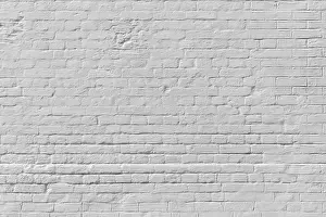 White brick wall. Loft interior design