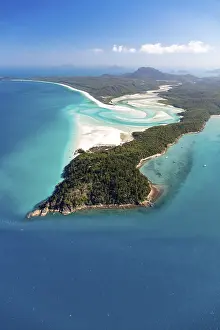 Whitehaven Beach and Hill Inlet river meanders